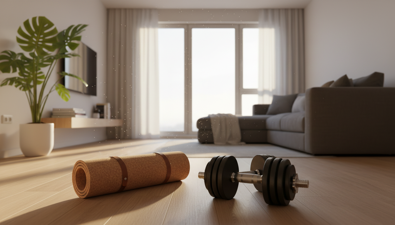 Domowa siłownia w małym mieszkaniu – jaki sprzęt warto kupić?
