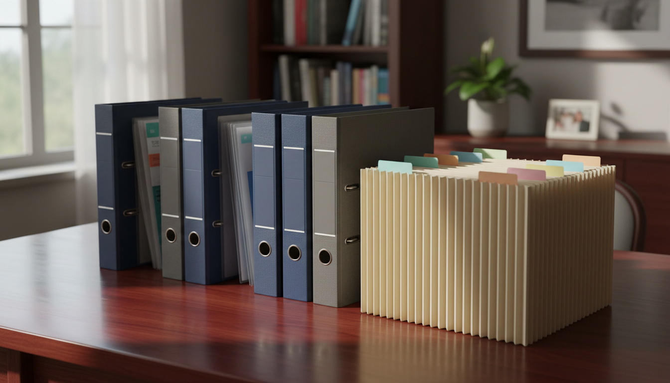 Jakie akcesoria biurowe najlepiej sprawdzą się do segregacji dokumentacji?