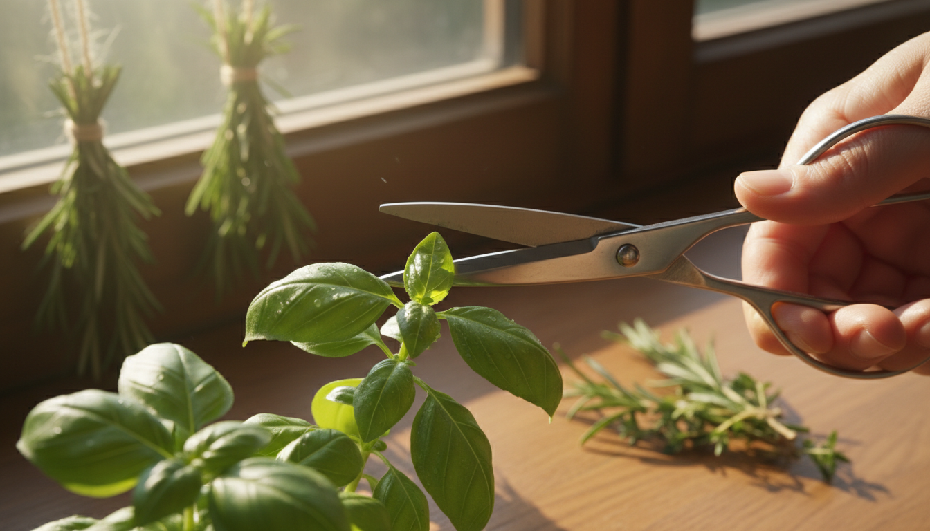 Jak zbierać i przechowywać zioła aby zachowały swój aromat?