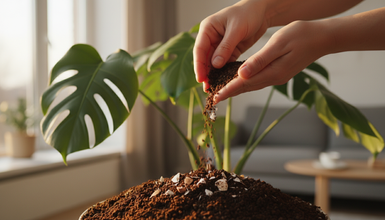 Jak często należy zasilać rośliny domowe naturalnymi metodami?
