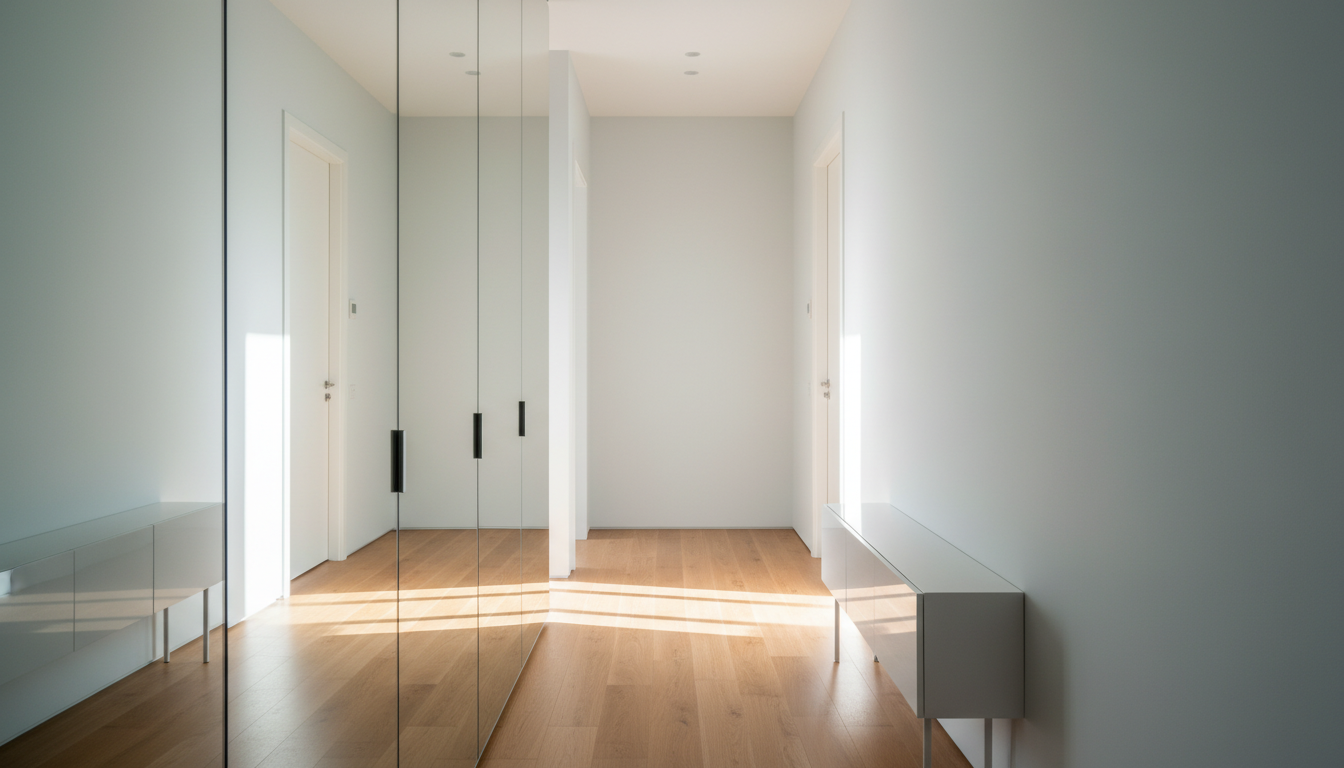 Jakie triki optyczne sprawią, że mały przedpokój wyda się większy?