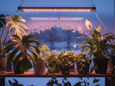 Doświetlanie roślin zimą – jakie lampy LED wybrać do domowej uprawy kwiatów?