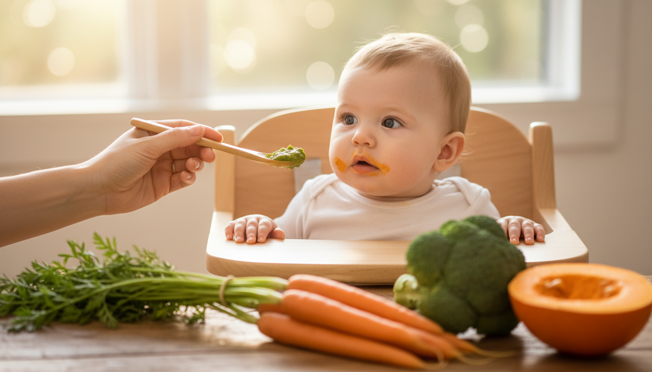 Rozszerzanie diety niemowlaka – schemat żywienia i pierwsze posiłki