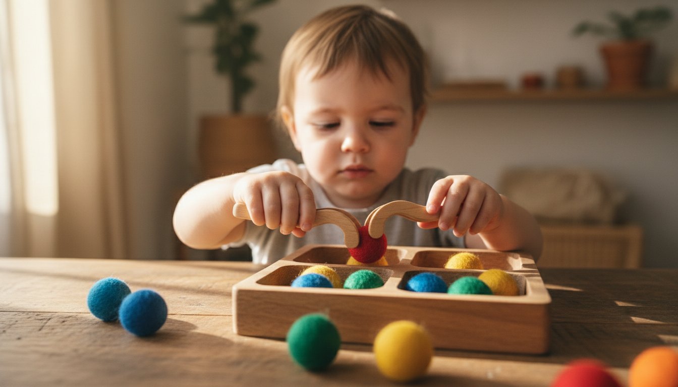 Zabawy Montessori dla trzylatka – jakie aktywności najlepiej wspierają rozwój motoryki małej?